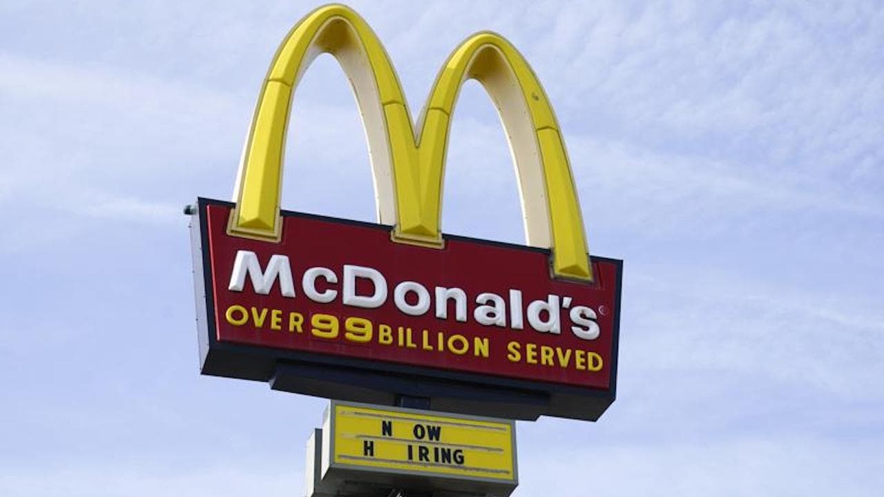 McDonald's has since identified and contained the issue. Image: AP