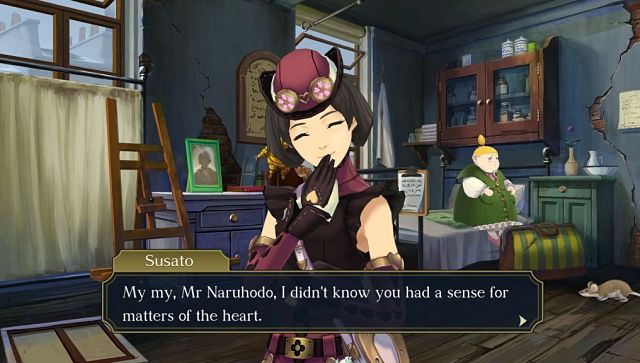 Screen grab from The Great Ace Attorney Chronicles.