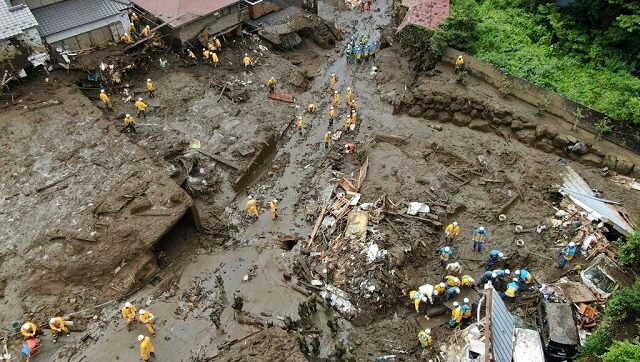 Mudslide in Japan's Atami: Search continues for 24 still unaccounted for; four dead