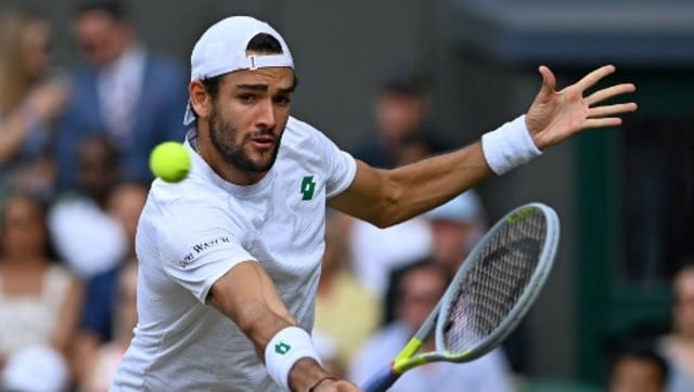 Tokyo Olympics 2020: Wimbledon finalist Matteo Berrettini withdraws from Games due to muscle strain