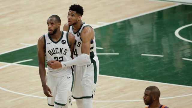 NBA Finals: Khris Middleton scores 40 points to send Bucks past Suns, tie series at 2-2
