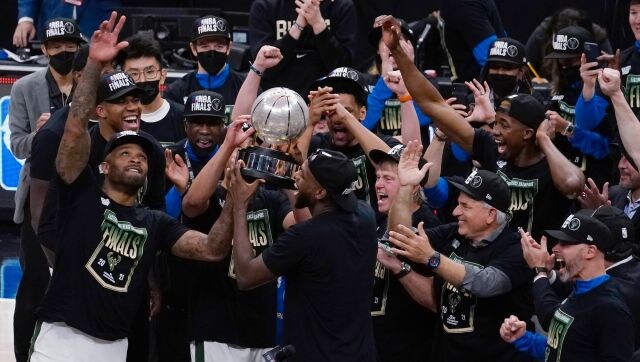 NBA: Bucks beat Hawks to win series 4-2, head to NBA Finals for first time since 1974