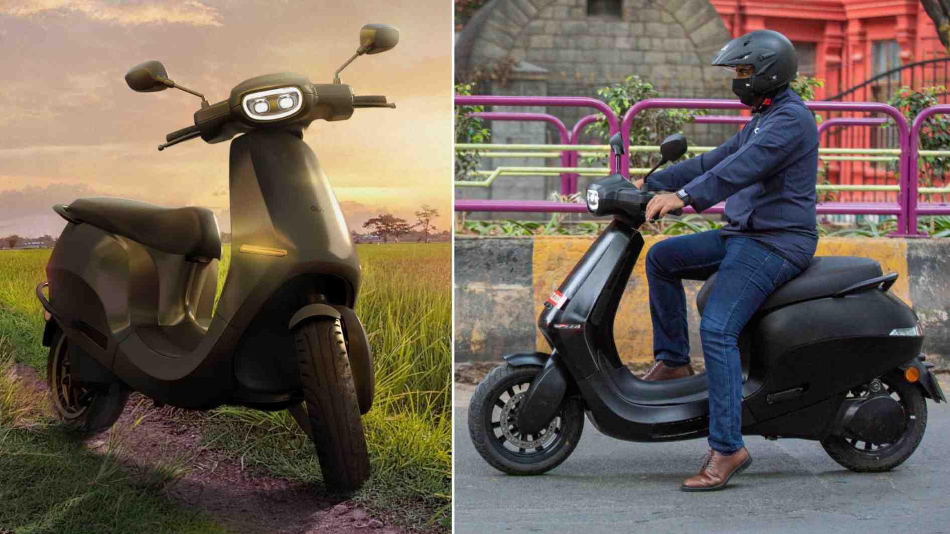 The Ola electric scooter is said to have class-leading acceleration and range figures. Image: Ola Electric/Tech2