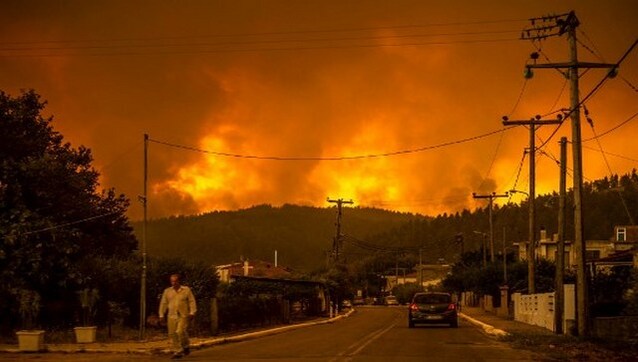 Hundreds of families in Greece left homeless as fires rage; rain brings relief to Turkey Hundreds of families in Greece left homeless as fires rage; rain brings relief to Turkey