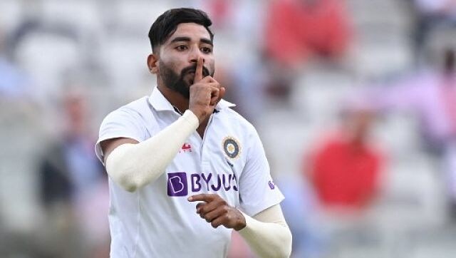 India vs England: 'My finger on lips celebration is for haters', says Mohammed Siraj India vs England: 'My finger on lips celebration is for haters', says Mohammed Siraj