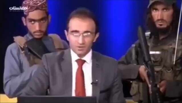 'Don't be afraid', says Afghanistan TV news anchor surrounded by armed Taliban fighters; see video here 'Don't be afraid', says Afghanistan TV news anchor surrounded by armed Taliban fighters; see video here