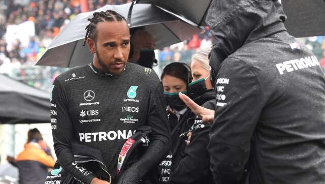 Brazilian GP: Lewis Hamilton disqualified from qualifying; Max Verstappen fined for touching rival car Brazilian GP: Lewis Hamilton disqualified from qualifying; Max Verstappen fined for touching rival car