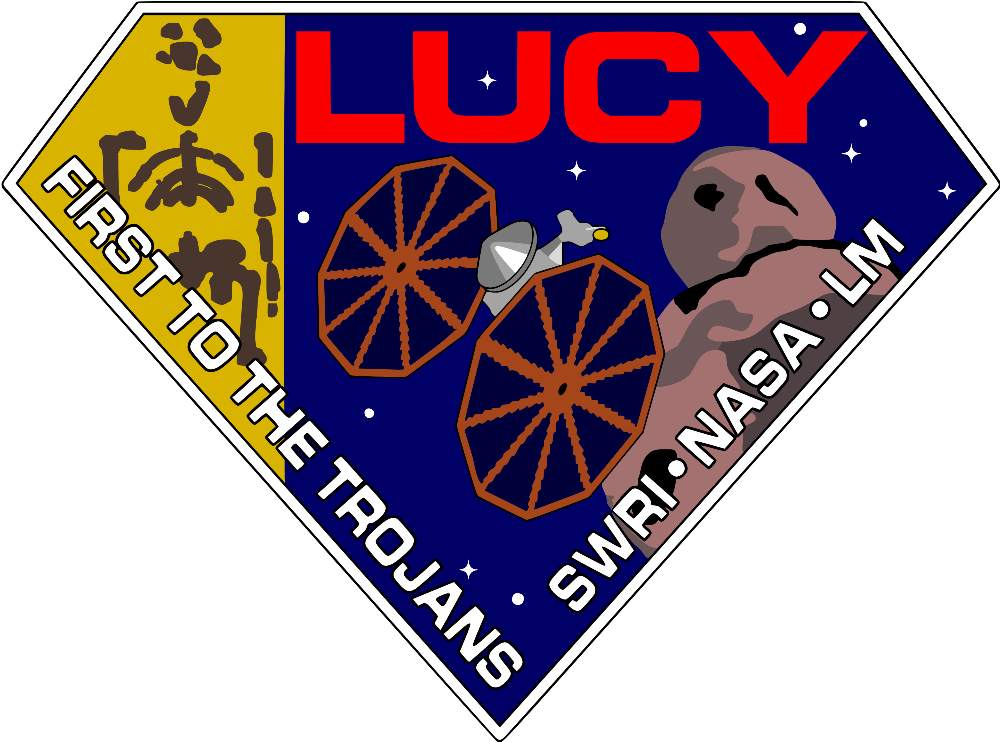 Bản vá chính thức của nhiệm vụ Lucy. Tín dụng hình ảnh: NASA