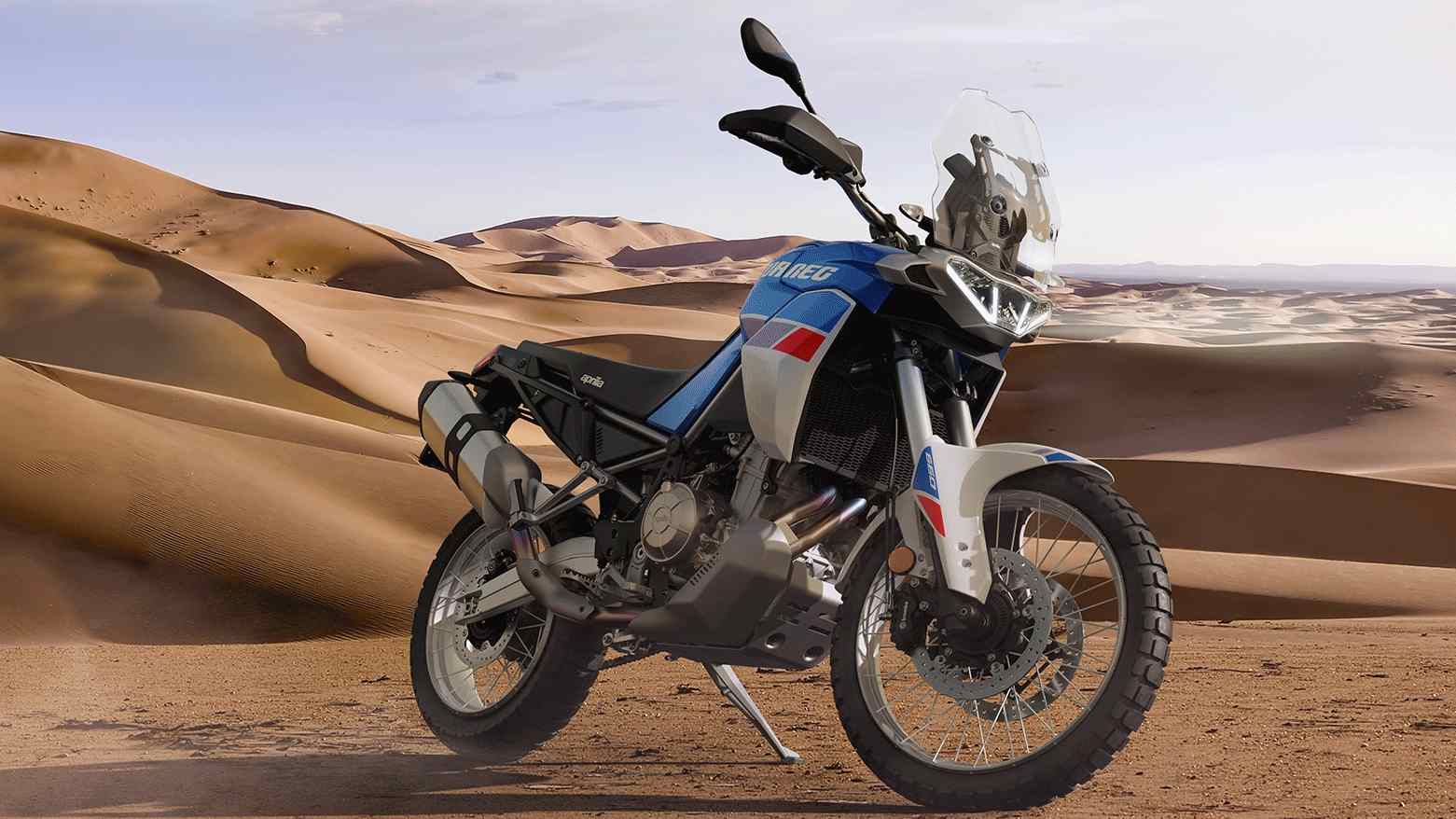 The Aprilia Tuareg 660 will be priced around Rs 13-14 lakh in India. Image: Aprilia