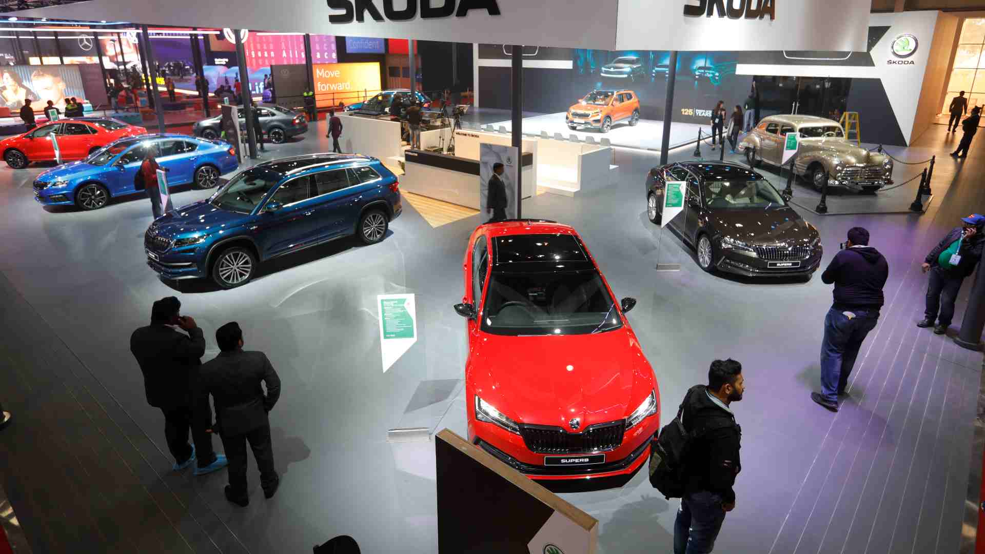 If it has to be held in 2022, the Auto Expo can now only take place sometime in the second half of next year. Image: Skoda