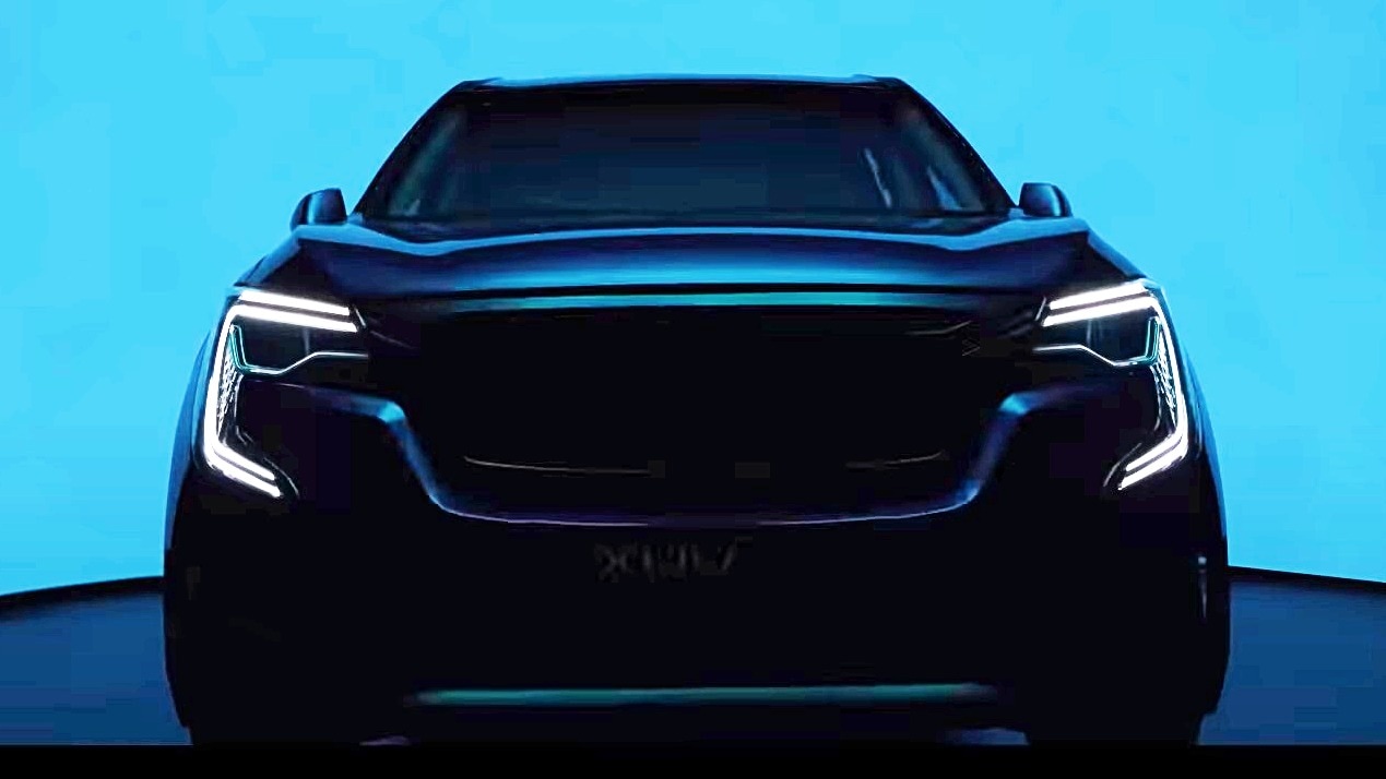 The Mahindra XUV700 is expected to be offered in six- and seven-seat forms. Image: Mahindra