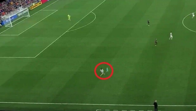 Watch: Two-year-old kid runs onto soccer pitch during match, mom tackles him in seconds Watch: Two-year-old kid runs onto soccer pitch during match, mom tackles him in seconds