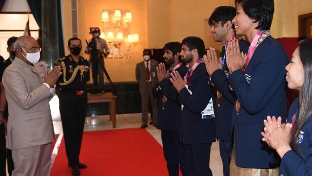 Tokyo Olympics 2020: President Ram Nath Kovind hosts high tea for Indian contingent, hails the outstanding campaign Tokyo Olympics 2020: President Ram Nath Kovind hosts high tea for Indian contingent, hails the outstanding campaign