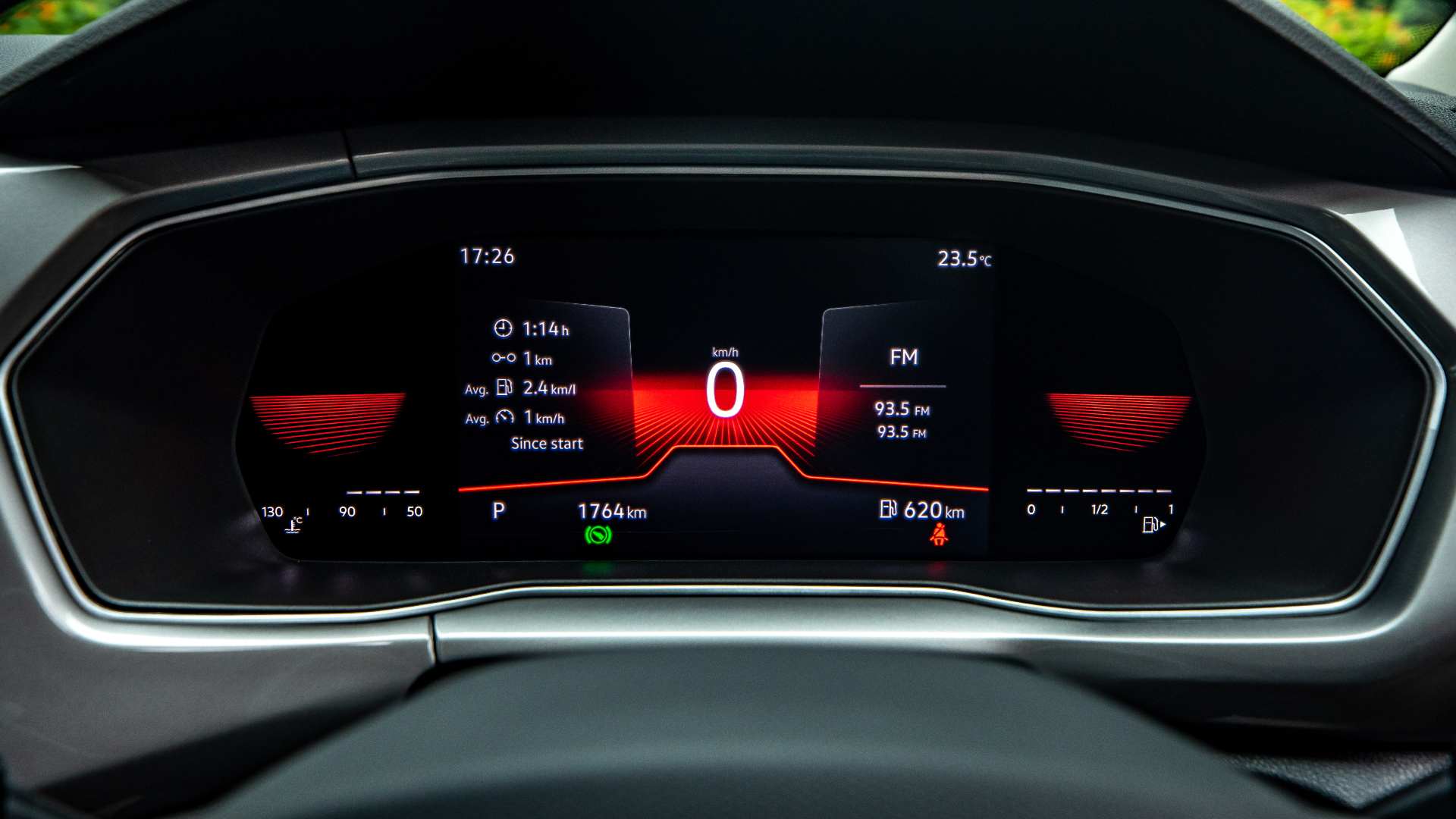 8.0-inch 'Virtual Cockpit' digital instruments display exclusive to the Taigun for now. Image: Volkswagen