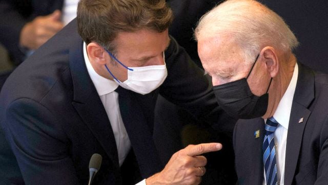 French envoy to return to US after Joe Biden and Emmanuel Macron hold 'friendly call'