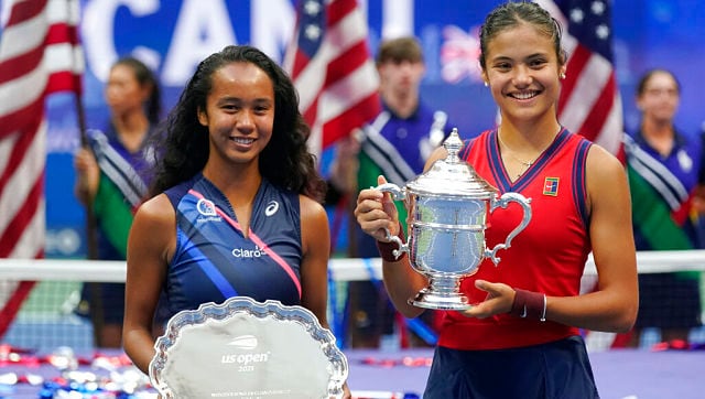 Both Fernandez and Raducanu displayed the poise and shot-making of veterans at the US Open — not two relative newcomers whose previous head-to-head match came in the second round of the Wimbledon juniors event just three years ago. AP Both Fernandez and Raducanu displayed the poise and shot-making of veterans at the US Open — not two relative newcomers whose previous head-to-head match came in the second round of the Wimbledon juniors event just three years ago. AP