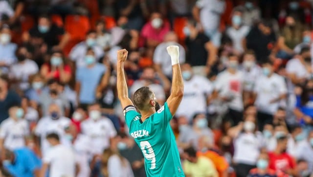 LaLiga: Benzema strikes again as Real Madrid stun Valencia with late double
