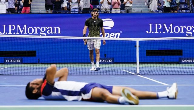 Day 5 of the US Open was billed up to be a cracker with many seeds vs seeds matchups. But the biggest stories came from two unseeded 18-year-olds on Arthur Ashe Stadium. Carlos Alcaraz beat World No 3 Stefanos Tsitsipas in five sets to become the youngest man in the fourth round of a Grand Slam since 1992 and youngest man at this stage since 1989. AP Day 5 of the US Open was billed up to be a cracker with many seeds vs seeds matchups. But the biggest stories came from two unseeded 18-year-olds on Arthur Ashe Stadium. Carlos Alcaraz beat World No 3 Stefanos Tsitsipas in five sets to become the youngest man in the fourth round of a Grand Slam since 1992 and youngest man at this stage since 1989. AP