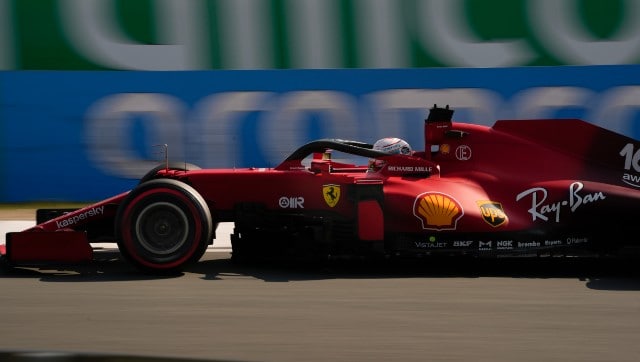 Formula 1 2021: Ferrari's Charles Leclerc quickest in practice as Lewis Hamilton suffers engine problems Formula 1 2021: Ferrari's Charles Leclerc quickest in practice as Lewis Hamilton suffers engine problems