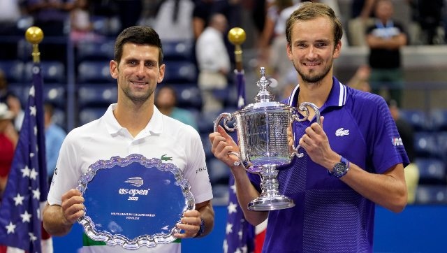 Jubilation for Medvedev, tears for Djokovic after US Open men's singles final