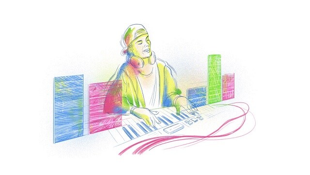 Today's Google Doodle pays tribute to Avicii on DJ's 32nd birth anniversary Today's Google Doodle pays tribute to Avicii on DJ's 32nd birth anniversary