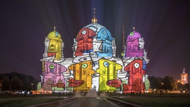 The Festival of Lights illuminates the Berlin skies The Festival of Lights illuminates the Berlin skies