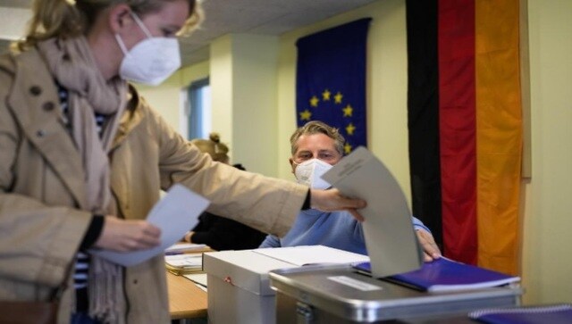 German elections: Angela Merkel’s party headed for ‘worst-ever’ result in a tight race