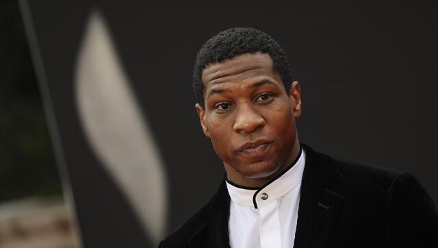 Jonathan Majors poses for photographers upon arrival for the World premiere of the new film from the James Bond franchise 'No Time To Die', in London Tuesday, Sept. 28, 2021. (Photo by Vianney Le Caer/Invision/AP) Jonathan Majors poses for photographers upon arrival for the World premiere of the new film from the James Bond franchise 'No Time To Die', in London Tuesday, Sept. 28, 2021. (Photo by Vianney Le Caer/Invision/AP)