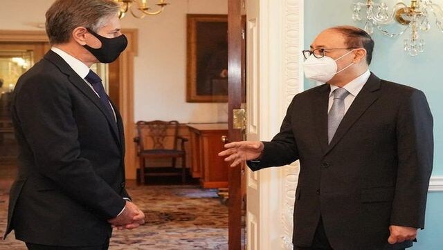 Amid uncertainty in Afghanistan, Harsh Vardhan Shringla meets Antony Blinken to boost India-US ties Amid uncertainty in Afghanistan, Harsh Vardhan Shringla meets Antony Blinken to boost India-US ties