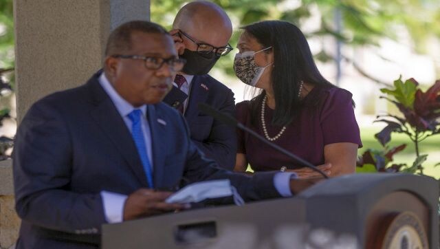 'An injustice, just wrong': US official in Haiti apologises for treatment of migrants in Texas