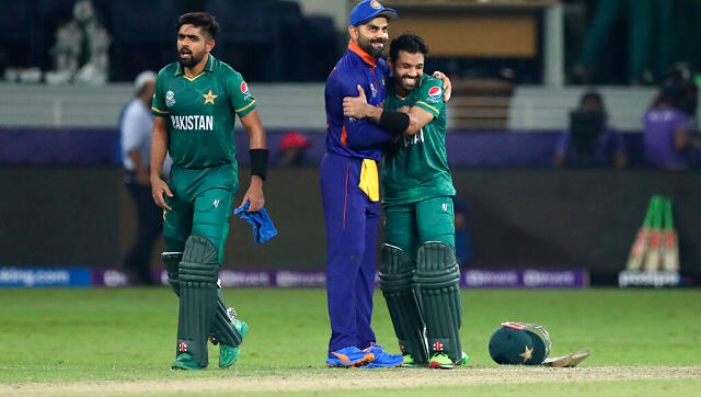 T20 World Cup 2021: Virat Kohli hugs Mohammad Rizwan, social media calls it 'true spirit of cricket'