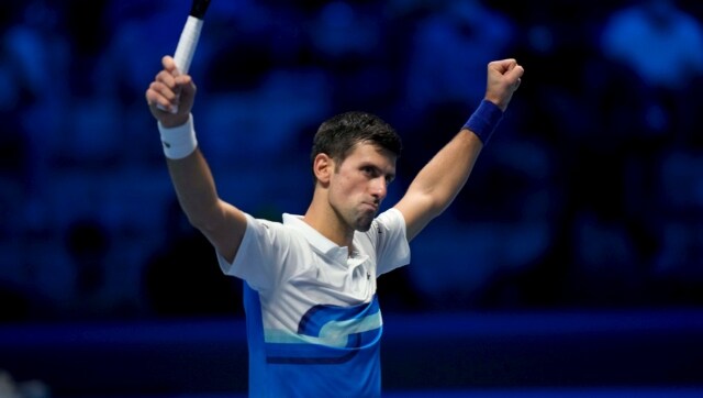 ATP Finals 2021: Novak Djokovic cruises into semis with crushing win over Andrey Rublev ATP Finals 2021: Novak Djokovic cruises into semis with crushing win over Andrey Rublev