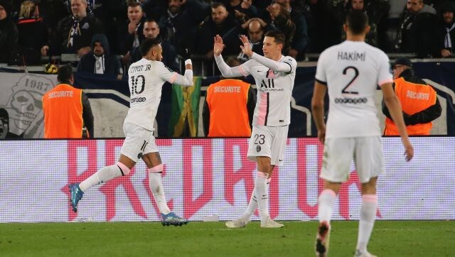 Ligue 1: Neymar strikes twice as PSG hold on to beat Bordeaux Ligue 1: Neymar strikes twice as PSG hold on to beat Bordeaux