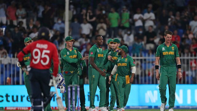 T20 World Cup 2021: Rabada, van der Dussen stun England as South Africa bow out despite thrilling win T20 World Cup 2021: Rabada, van der Dussen stun England as South Africa bow out despite thrilling win
