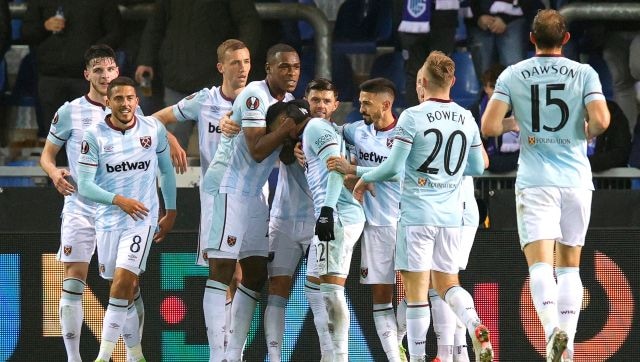 Europa League: West Ham through to knockout stages after Genk draw, but Leicester frustrated Europa League: West Ham through to knockout stages after Genk draw, but Leicester frustrated