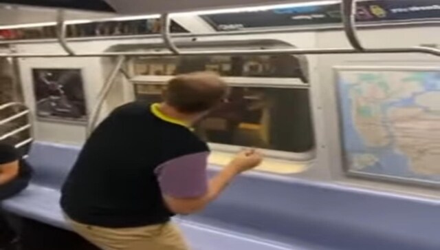 Man tries to catch cockroach in train using water bottle; watch viral video here Man tries to catch cockroach in train using water bottle; watch viral video here