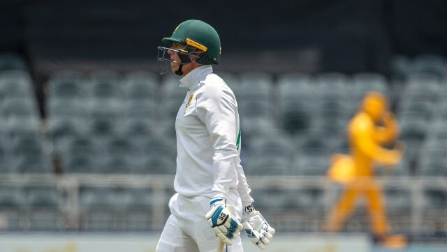 India vs South Africa: Dean Elgar meets match officials to discuss van der Dussen's controversial dismissal India vs South Africa: Dean Elgar meets match officials to discuss van der Dussen's controversial dismissal