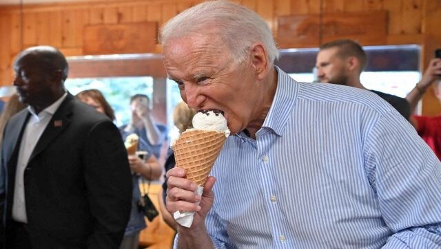 Eating ice cream, pushing for COVID-19 vaccines: Top moments from Joe Biden's first year in office Eating ice cream, pushing for COVID-19 vaccines: Top moments from Joe Biden's first year in office