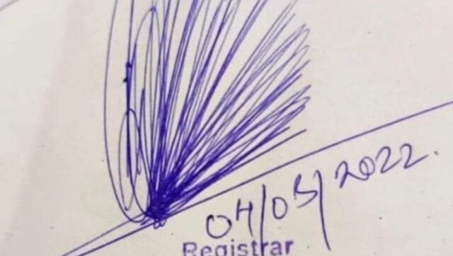 Gauhati Medical College official’s signature goes viral, triggers memes, jokes online Gauhati Medical College official’s signature goes viral, triggers memes, jokes online