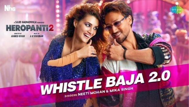 Tiger Shroff and Kriti Sanon are back with Whistle Baja 2.0 in Heropanti 2 Tiger Shroff and Kriti Sanon are back with Whistle Baja 2.0 in Heropanti 2