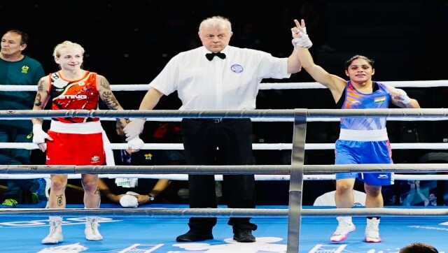 Women's World Boxing Championships: Nikhat, Parveen and Anamika storm into quarter-finals Women's World Boxing Championships: Nikhat, Parveen and Anamika storm into quarter-finals