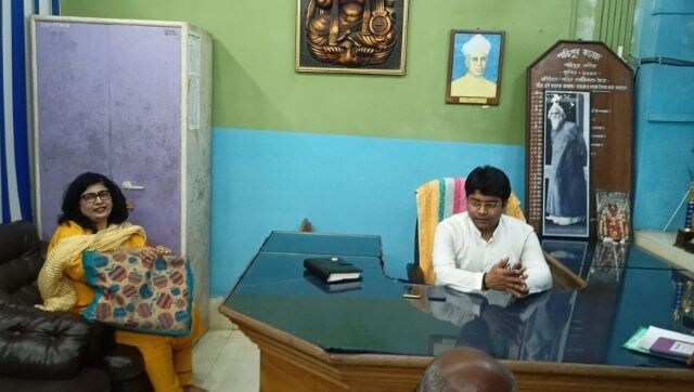 West Bengal: TMC MLA sits on college principal's chair, sparks row