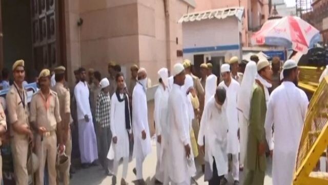 Friday prayers offered at Gyanvapi Mosque in Varanasi Friday prayers offered at Gyanvapi Mosque in Varanasi