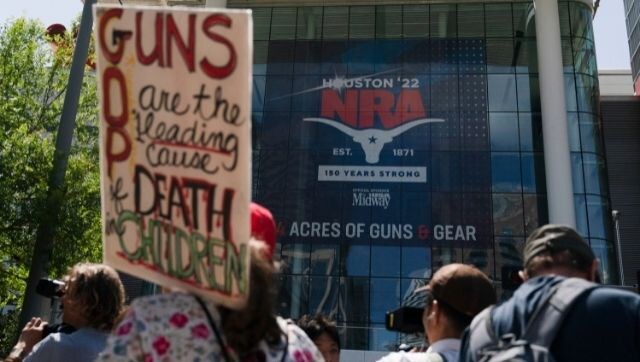 Texas school shooting: NRA supporters react to Uvalde massacre but 'can't blame the gun' Texas school shooting: NRA supporters react to Uvalde massacre but 'can't blame the gun'