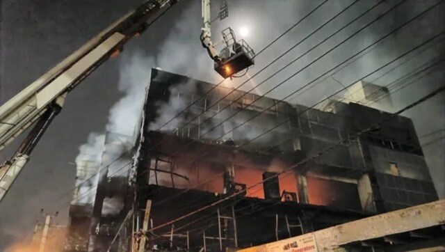 Mundka fire: Owner of four storey building arrested; Family escaped fire through adjacent building