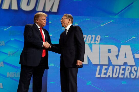 NRA opens gun convention in Texas after school massacre NRA opens gun convention in Texas after school massacre