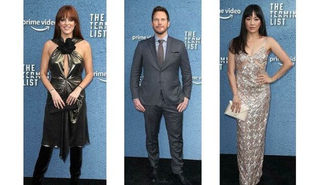 Chris Pratt, Constance Wu and the cast of The Terminal List attend the premiere in Los Angeles Chris Pratt, Constance Wu and the cast of The Terminal List attend the premiere in Los Angeles