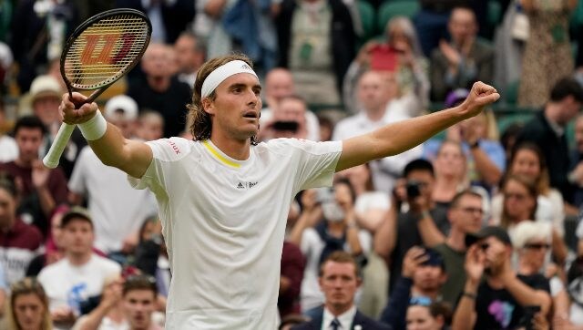 Wimbledon 2022: Stefanos Tsitsipas sets up third round clash against Nick Kyrgios; Karolina Pliskova knocked out