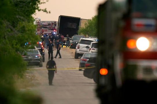 In Pics| 46 migrants found dead in abandoned trailer in US state of Texas In Pics| 46 migrants found dead in abandoned trailer in US state of Texas