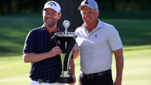 Branden Grace heats up late to win Portland LIV Golf Invitational